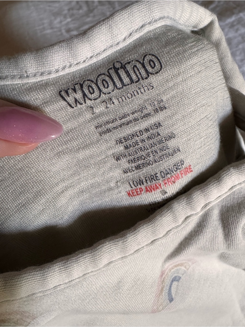 Woolino Merino Wool All season 2-24mos - Picture 3 of 4